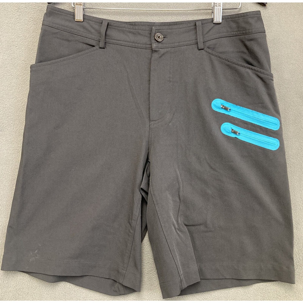 Lululemon Mens Tag Sz 36 Shorts Cotton Blend Stretch Golf/Casual Gray 11”
